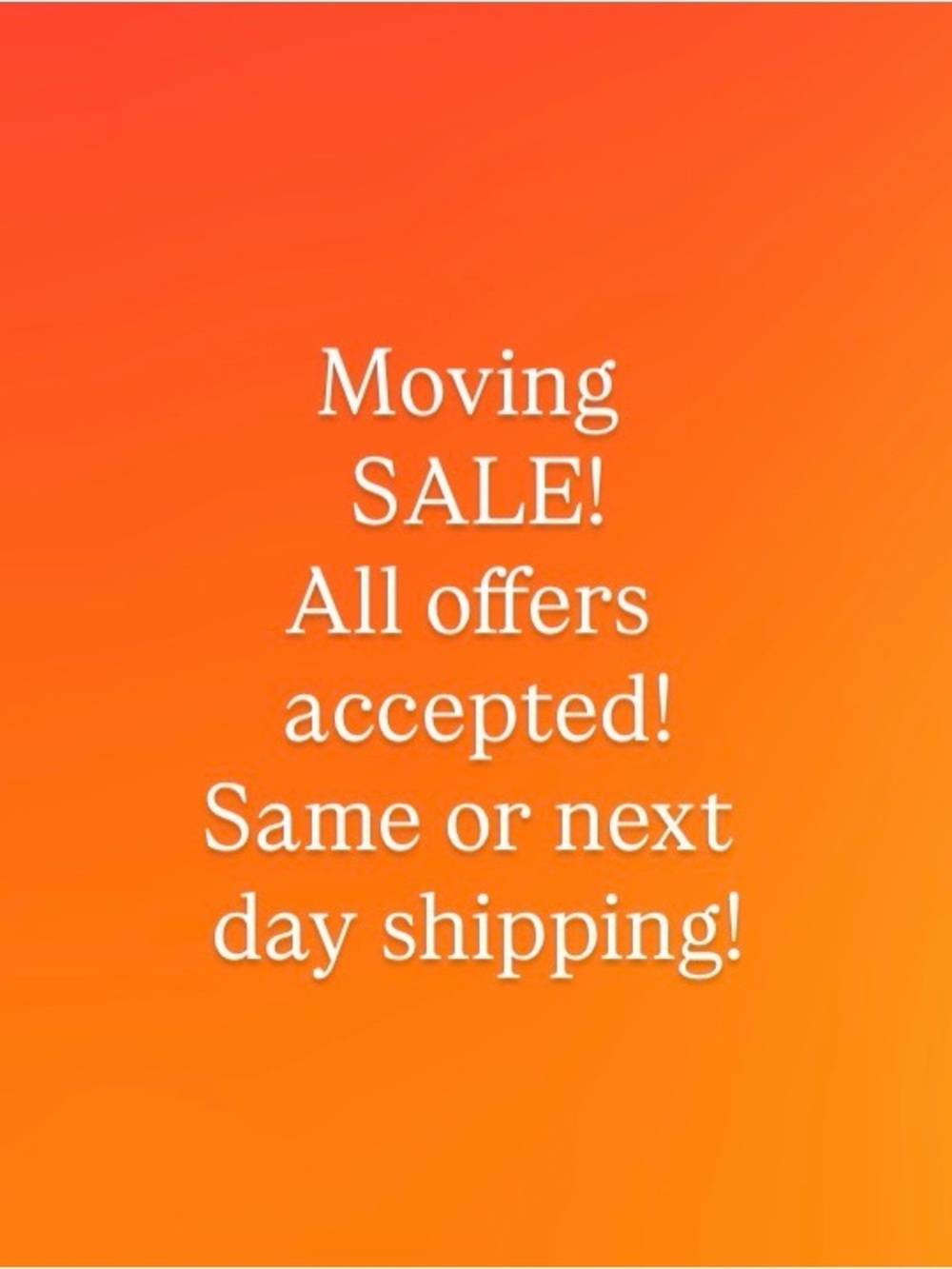 Moving!!